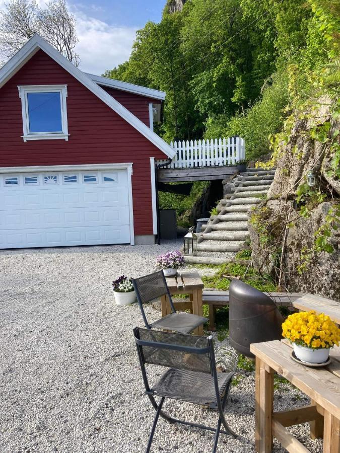 Anneks I Naturskjonne Gitlevag Lyngdal Buitenkant foto